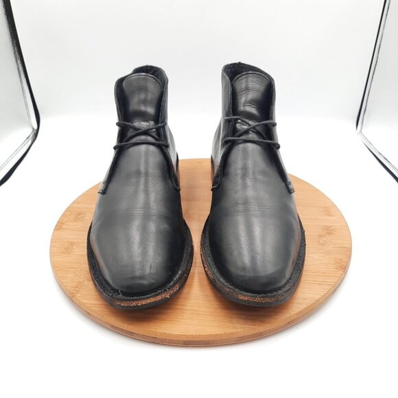 Thursday Boot Company Everyday Scout Chukka Boots Mens 10 Black Leather Handmade main image 5